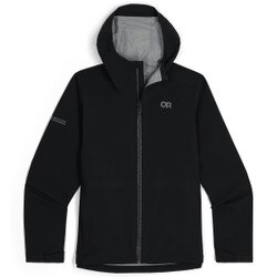 Outdoor Research Stratoburst Stretch Rain Jacket Men's in Black